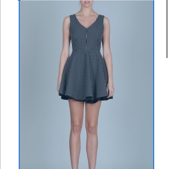 Black and whit dots dress - Picture 7 of 8